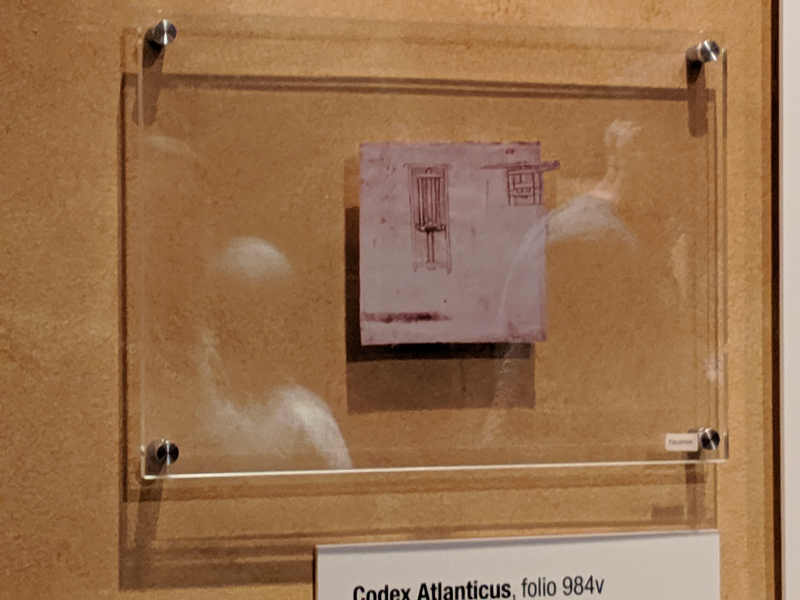 Illustration for article titled Pictures from the Reagan Library: The da Vinci Exhibit